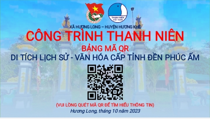 Đoàn xã Hương Long tiên phong xung kích trong hoạt động chuyển đổi số năm 2023