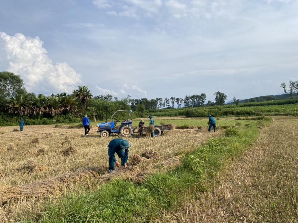 Chiều ngày 18/05/2024 BCH Quân  sự phối hợp với Hội nông dân ,Đoàn Thanh Niên, xã Hương Long giúp đỡ gia đình ông Trần Đình Liên Thôn 3 bị tai nạn gãy hai chân thu hoạch lúa  vụ xuân ,là thân nhân của đồng chí Trần Đình Vũ nhập ngũ tháng 2 năm 2024.Hiện đang huấn luyện tại Trung đoàn 270,Sư đoàn 341, Quân khu 4 (đóng tại tỉnh Thanh Hóa)