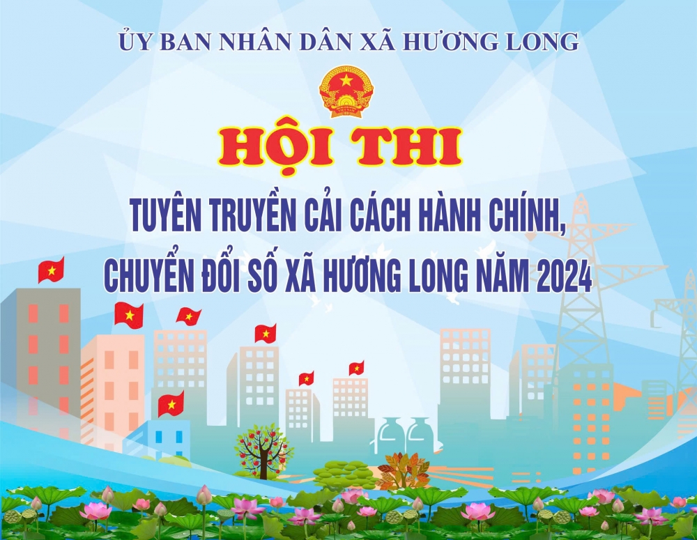 xã Hương Long tổ chức Hội thi 